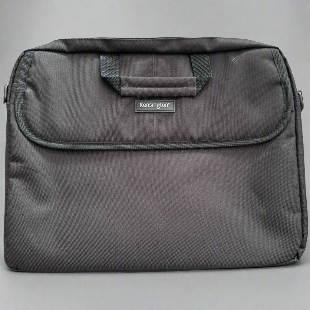 Kensington laptop bag with padded compartments and multiple pockets for secure, organized storage